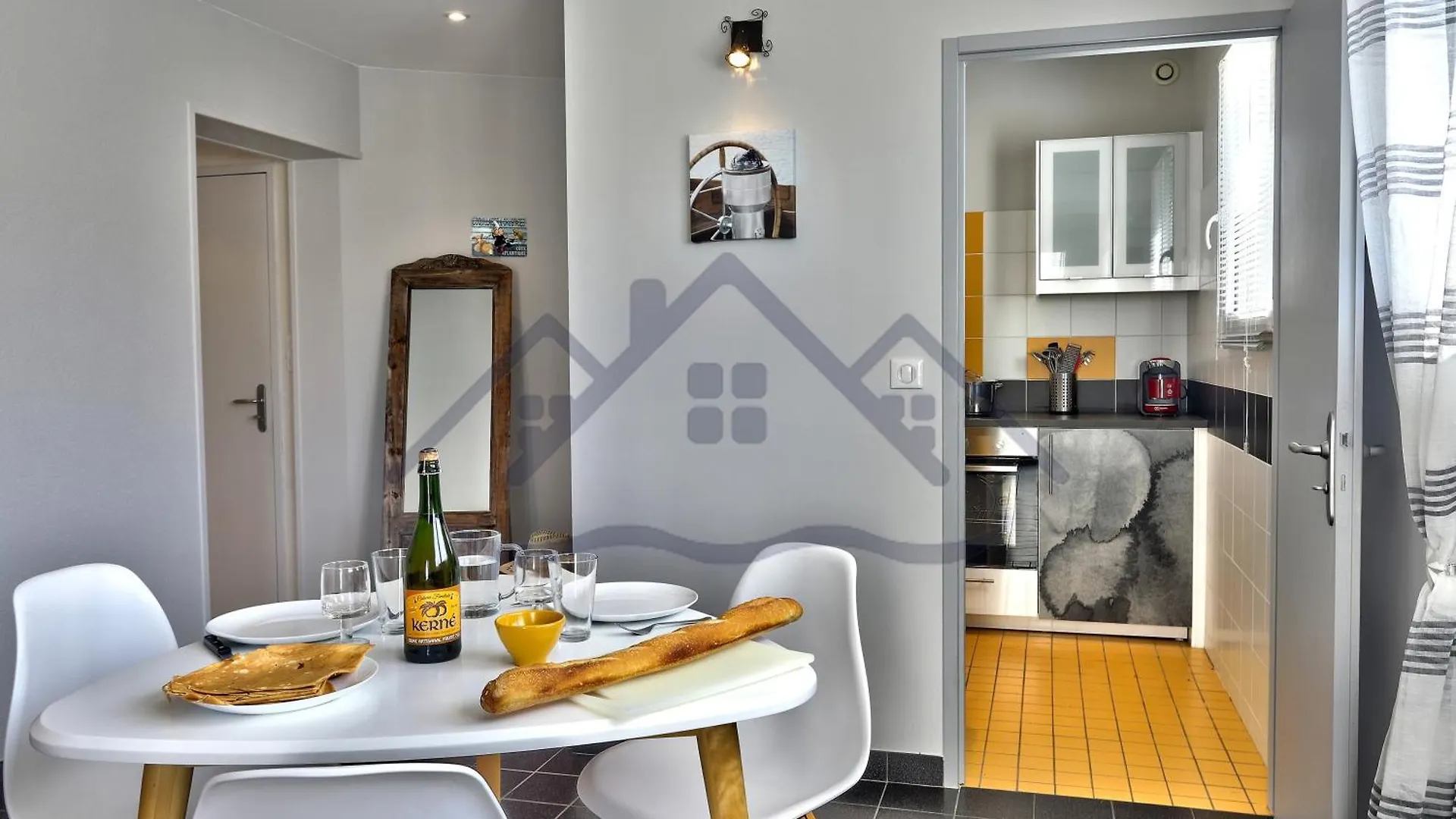 Ferienwohnung Localise - C80 - L'Escale - Au 1Er Etage De Plain Pied - Wifi Inclus - Draps Inclus - Animaux Bienvenus Guilvinec Frankreich