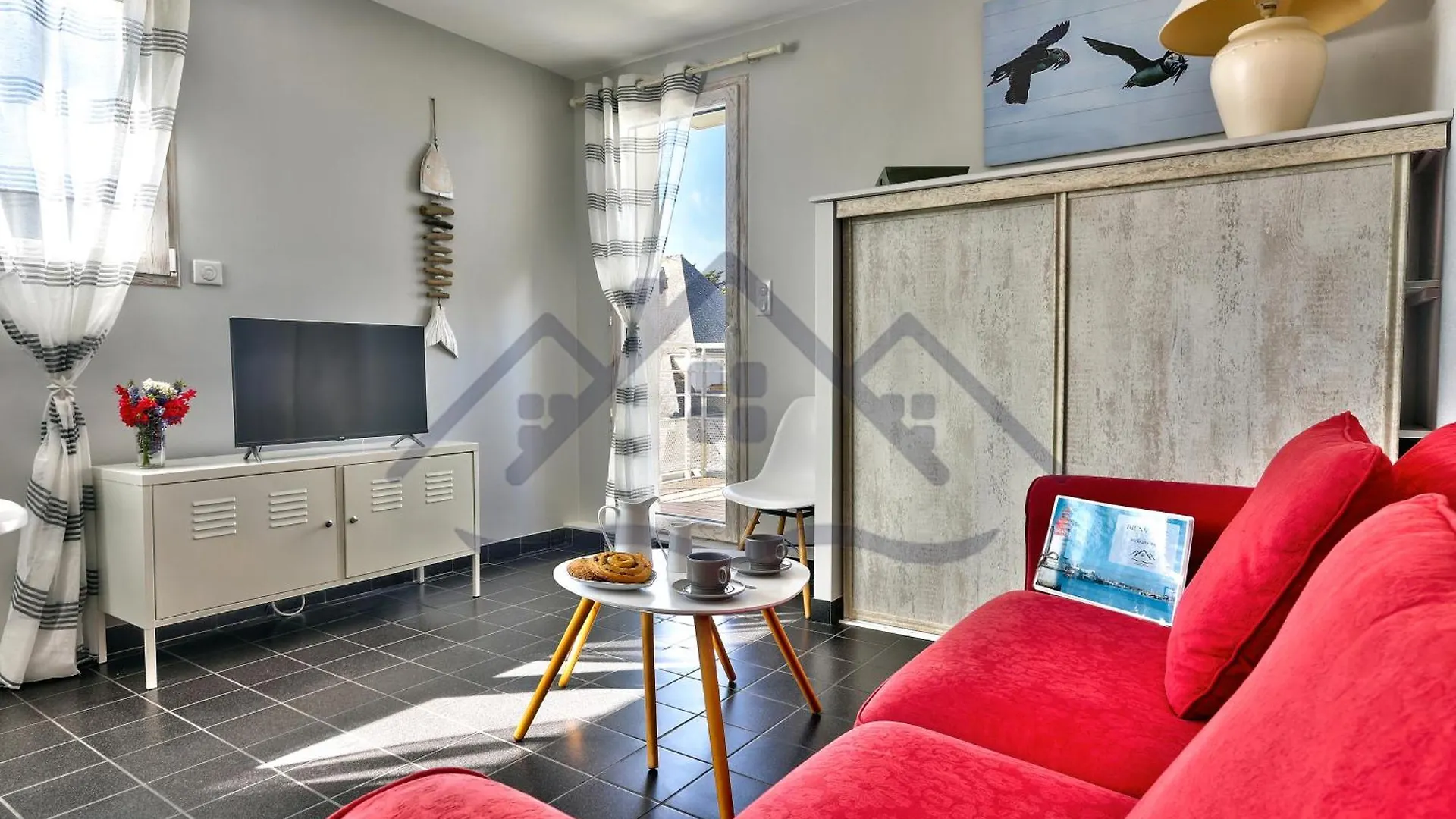 Apartment Ferienwohnung Localise - C80 - L'Escale - Au 1Er Etage De Plain Pied - Wifi Inclus - Draps Inclus - Animaux Bienvenus Guilvinec
