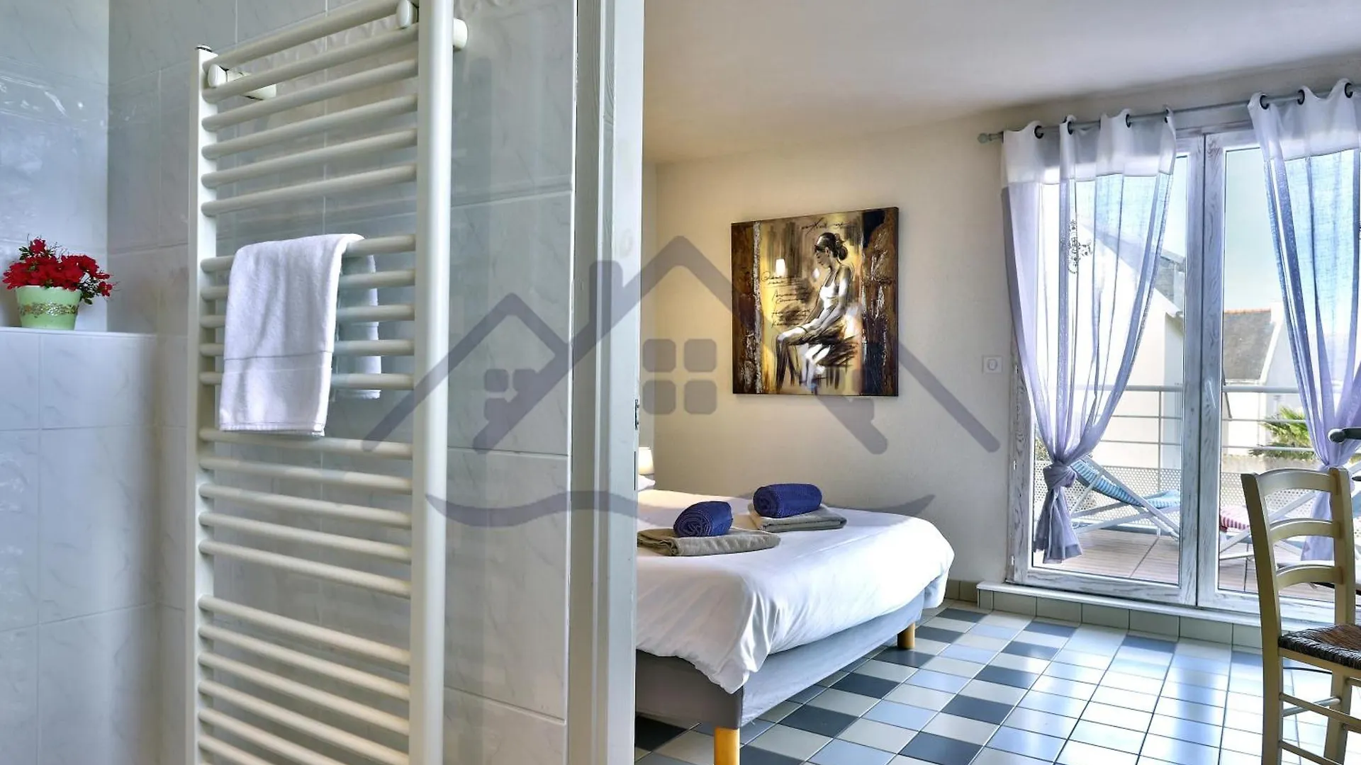 Ferienwohnung Localise - C80 - L'Escale - Au 1Er Etage De Plain Pied - Wifi Inclus - Draps Inclus - Animaux Bienvenus Guilvinec Apartment